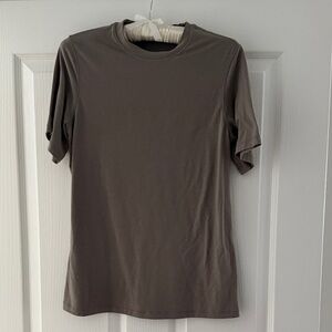 lululemon athletica Brown Short Sleeve Oversized Tee